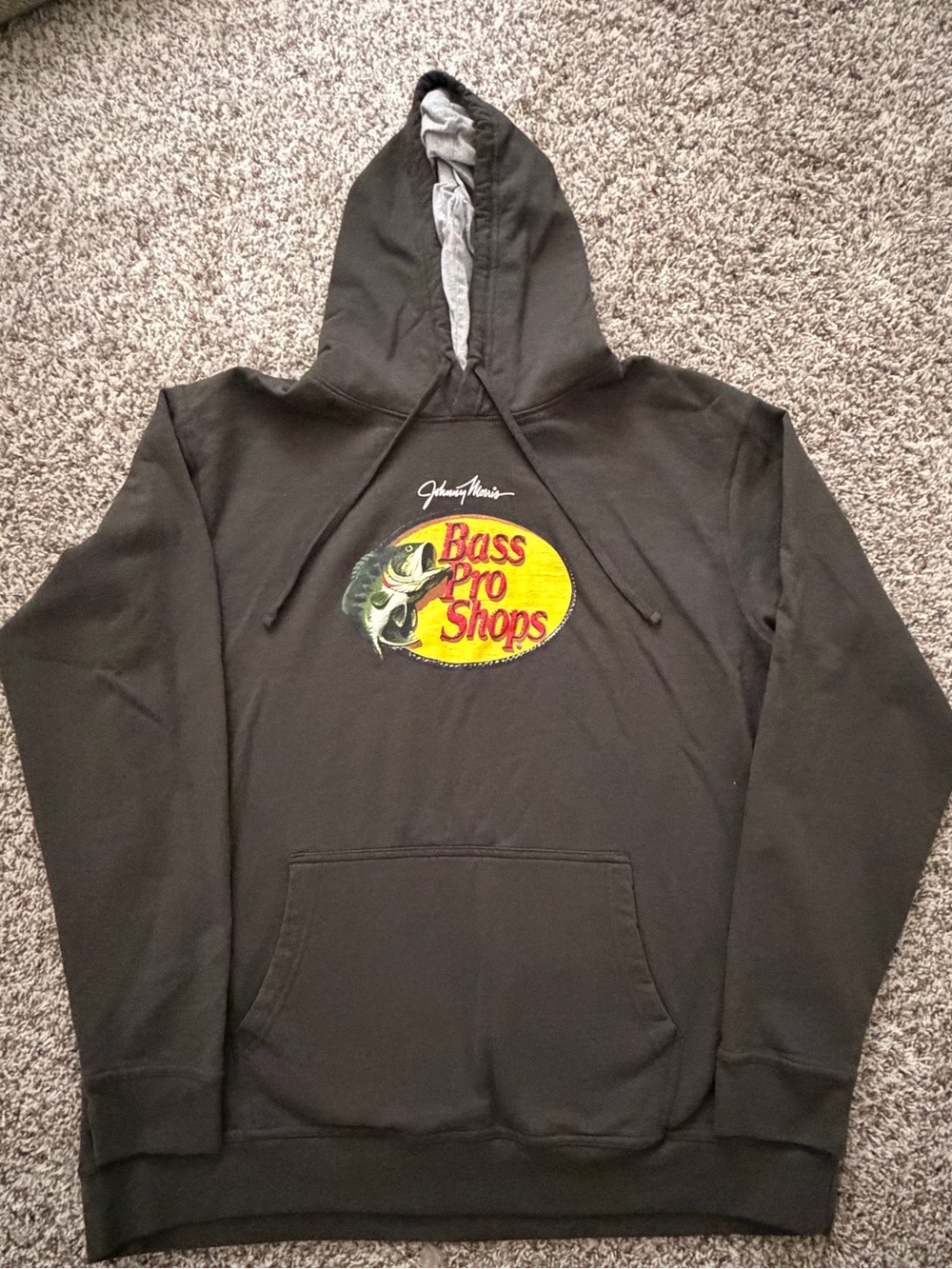 Bass Pro Shops olive green Logo Hoodie